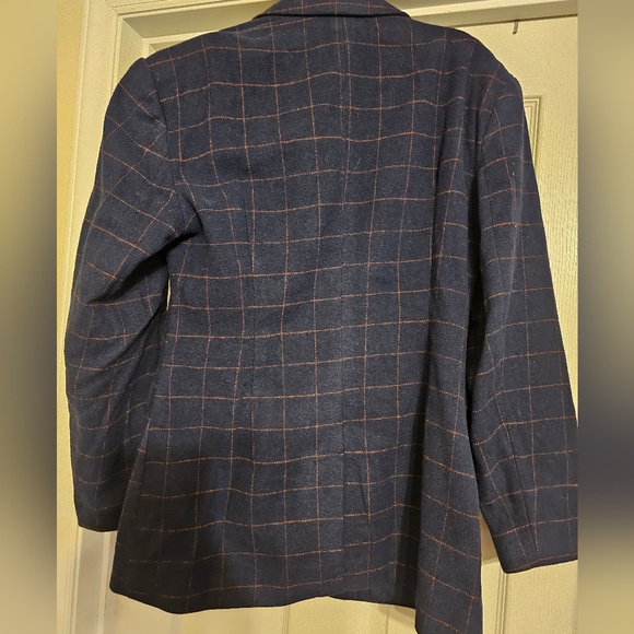 NWT Plaid Blazer. Size:S. - Picture 2 of 8